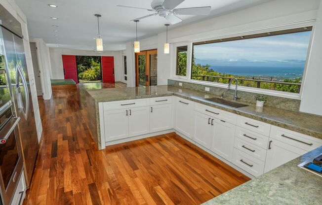 Beautiful Custom Built Home in Wailuku Heights, 2 Bed/3 Bath with Flex Room, Magnificent Ocean/Mountain Views