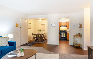 Forest Pointe apartments open floor plan