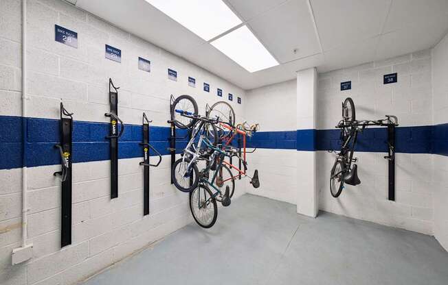 Photo of bike storage