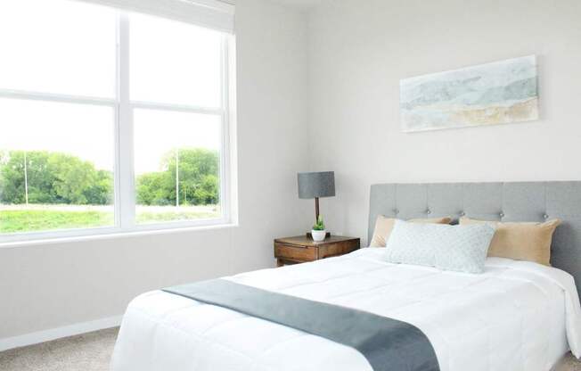 Beautiful Bright Bedroom at Overlook on the Creek, Minnetonka, MN, 55305