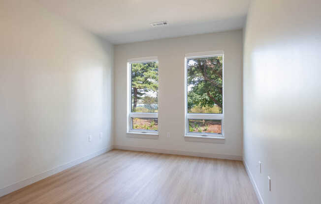 Bedroom with Hard Surface Flooring