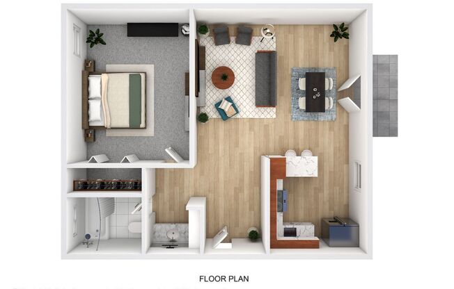 1 bed, 1 bath, 555 sqft, $1,295, Unit 9