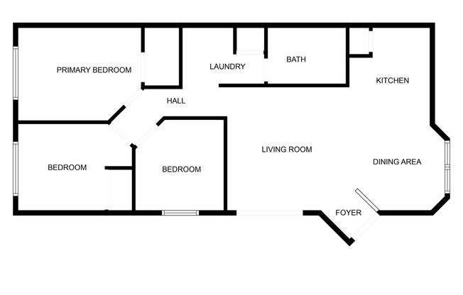 3 beds, 1 bath, $1,200