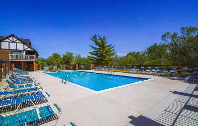 Pool With Sunning Deck at Wingate Apartments, Kentwood, 49512