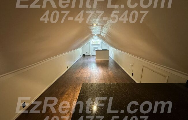 2nd Floor Attic Studio Apt w/ Kitchenette - Not for everyone but Perfect for Someone!