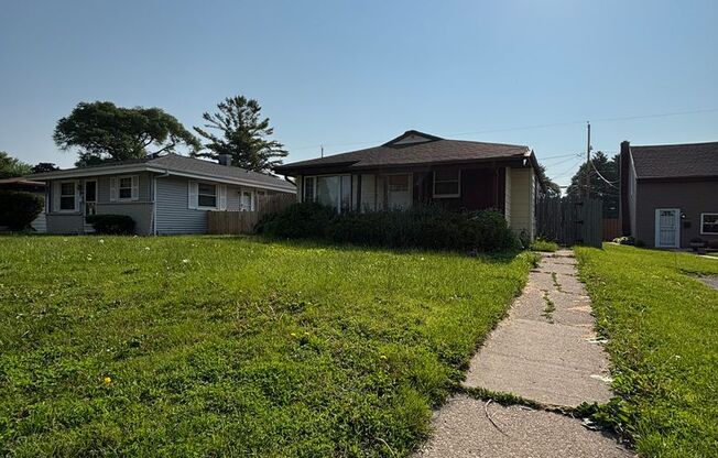3br 1.5 ba single family ranch style home, full basement, yard, garage, Nice, see it and make it a home!
