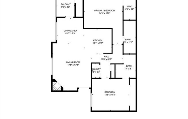 2 beds, 2 baths, $1,475, Unit Building #19