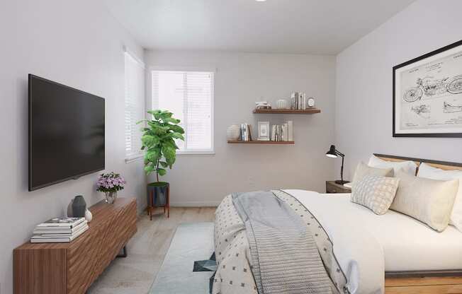 Main Bedroom at Providence Place Apartments, Salt Lake City, 84111