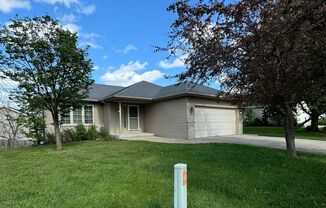 Update NW House New carpet throughout the upstairs living area, 4Bedroom 2bath + 2car attached garage fenced in yard.