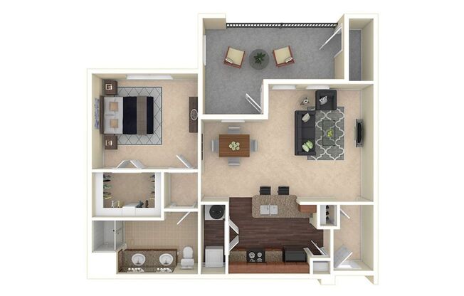 1 bed, 1 bath, 850 sqft, $2,168, Unit 1142