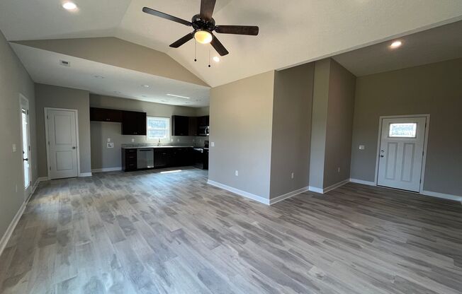 New Construction Home in Plum Springs with large 2 car garage!