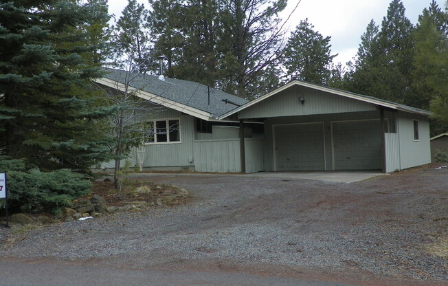 DRW!  2 Bdrm, 2 Bath, Woodstove, Washer/Dryer Hookups, Large Deck, Dbl. Garage, RV Parking