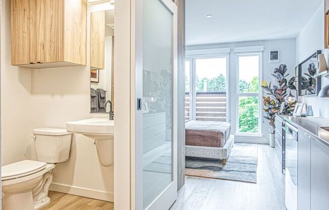 Studio, 1 bath, 314 sqft, $1,002, Unit 415 (MHA)