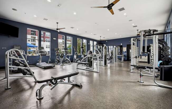 Well-appointed fitness center - Enclave at Cherry Creek