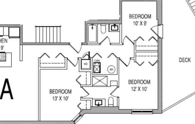 3 beds, 2 baths, 1,167 sqft, $4,495, Unit 907 - 2A