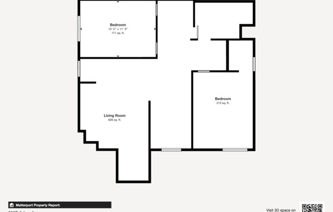 2 beds, 1 bath, 1,050 sqft, $1,050, Unit 203-108F