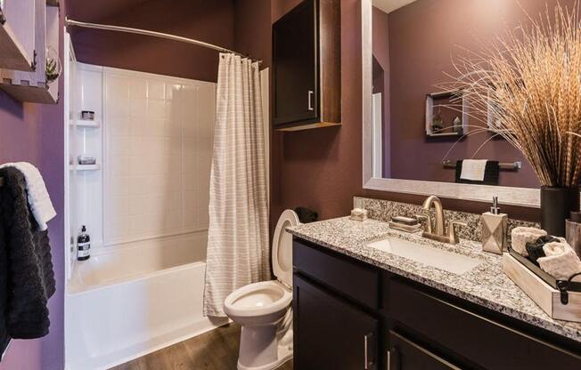 Bathroom With Bathtub at Watermark on Twenty Mile, Parker, CO, 80134