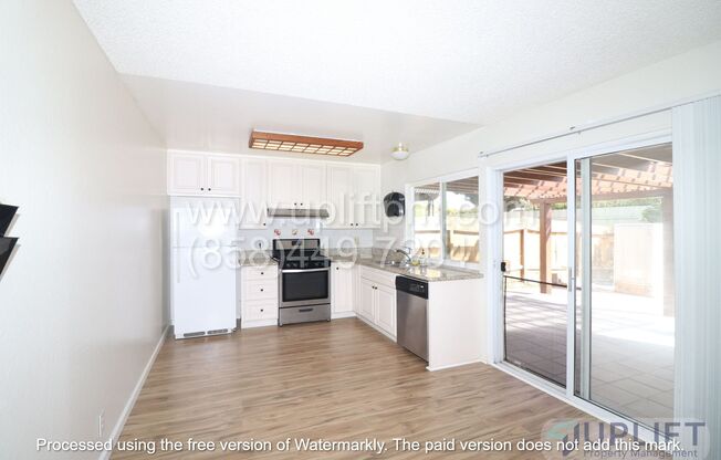 4 bed, 2 Bath Home With Fenced Yard and attached 2 Car Garage