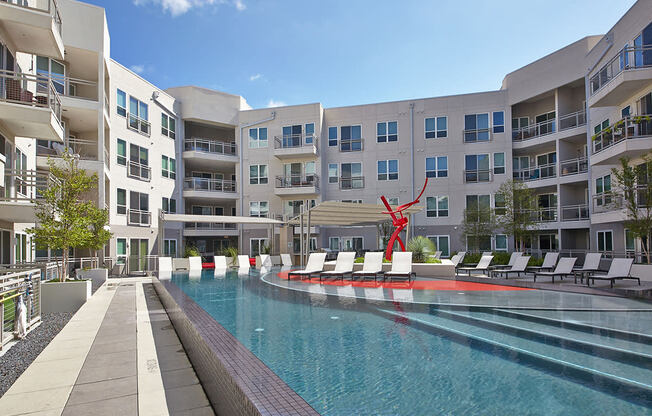 Apartments for Rent Oak Lawn Dallas with Resort-Style Swimming Pool