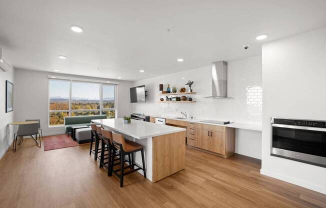 Island Kitchen at Riverfront Everett, Washington