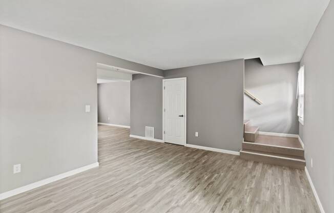 Unfurnished Bedroom at Spring Creek Townhomes, Springfield, IL, 62702