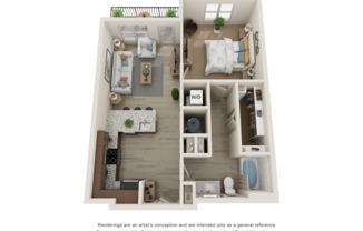 1 bed, 1 bath, 680 sqft, $1,420
