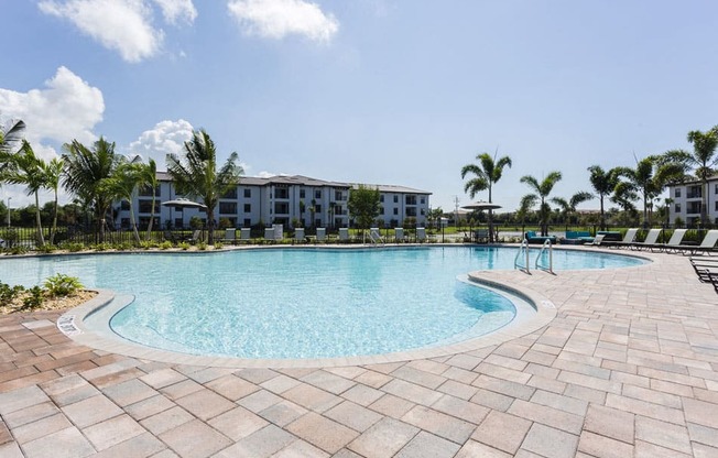 Channelside apartments in Fort Myers, Fl photo of Zero-Entry Beach Access Swimming Pool