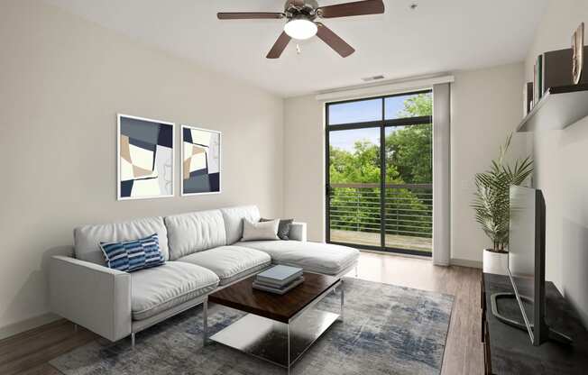 7001 Arlington Living Room