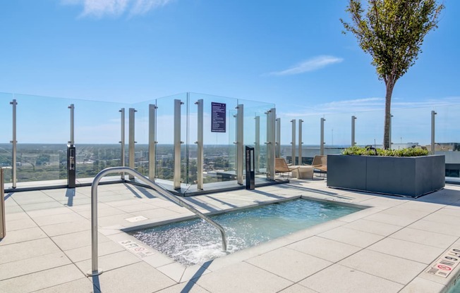 Rooftop Hot Tub at 903 Peachtree in Atlanta, GA 30309