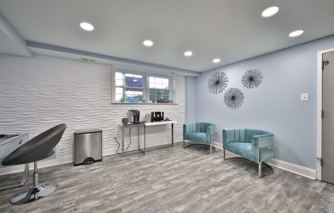 Coffee Station/Sitting Area
