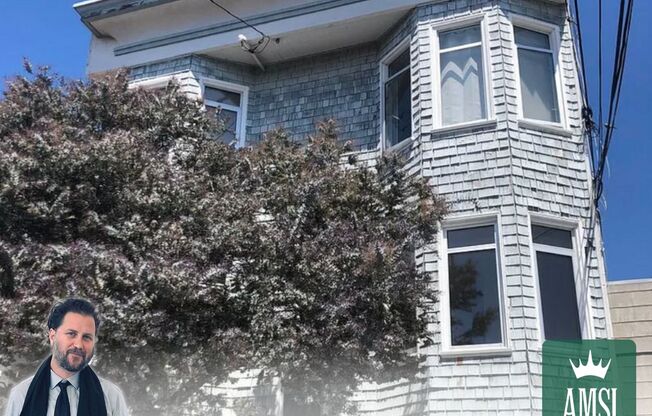 Top Floor Remodeled rent controlled apartment w/ parking, storage and water, garbage and laundry included.
