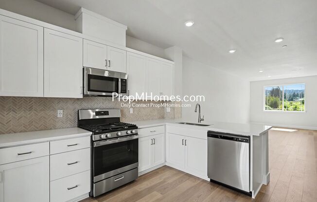 Brand New Three Bedroom Townhome in North Bethany!