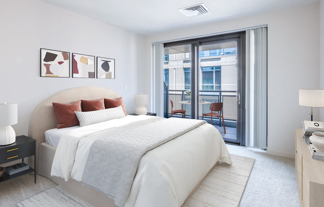 Bedroom with Balcony