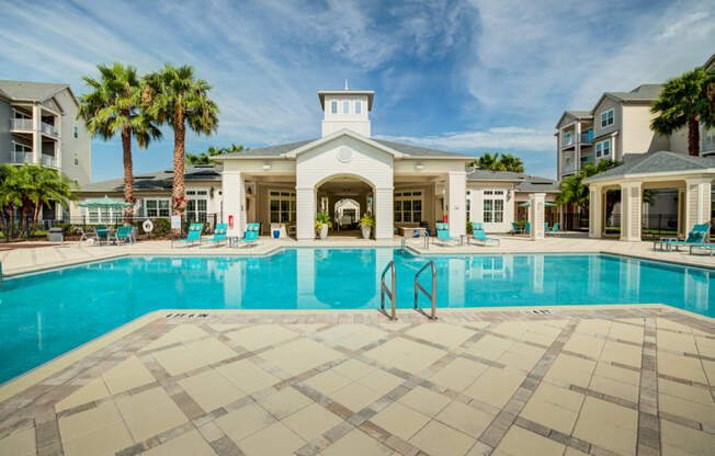 take a dip in our resort style swimming pool