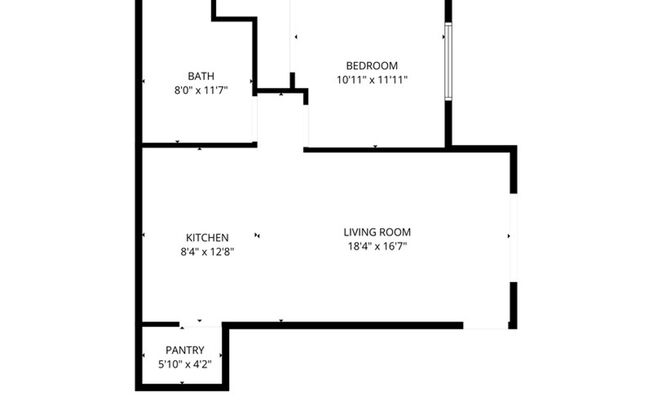 1 bed, 1 bath, 686 sqft, $1,195, Unit 631-105