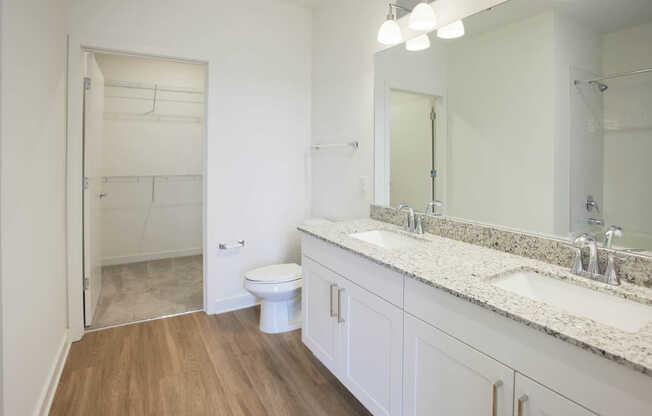 Bathroom with Double Vanity