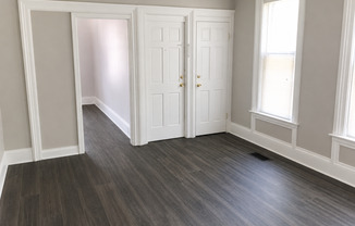 Updated, spacious 2 bedroom, 1 bathroom first floor apartment in the transforming Belknap neighborhood