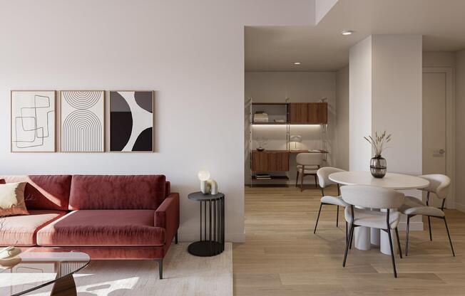 2 beds, 2 baths, $5,145, Unit 1703