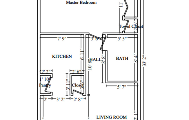 1 bed, 1 bath, 660 sqft, $675, Unit 201 S Park #C08