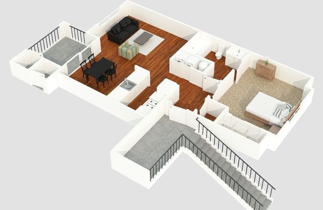 1 bed, 1 bath, 723 sqft, $1,538