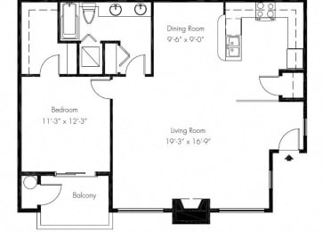 1 bed, 1 bath, 872 sqft, $1,778