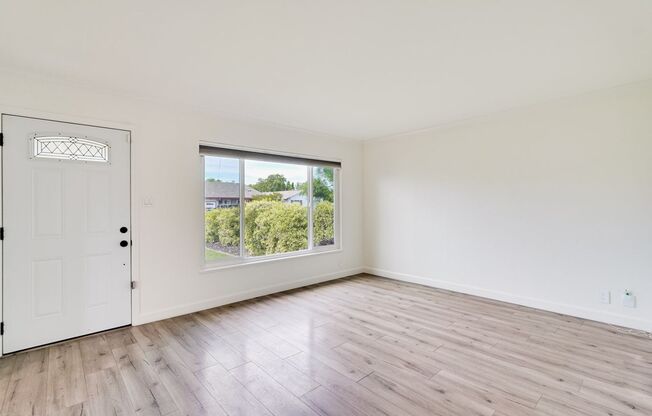 Rare 2 Bed 1 Bath Home with Huge Private Backyard