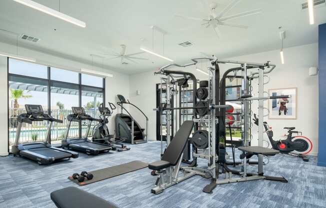Fitness Center at Streamliner 67th in Phoenix Arizona