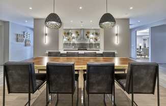 Lansdale Station Apartments demonstration kitchen