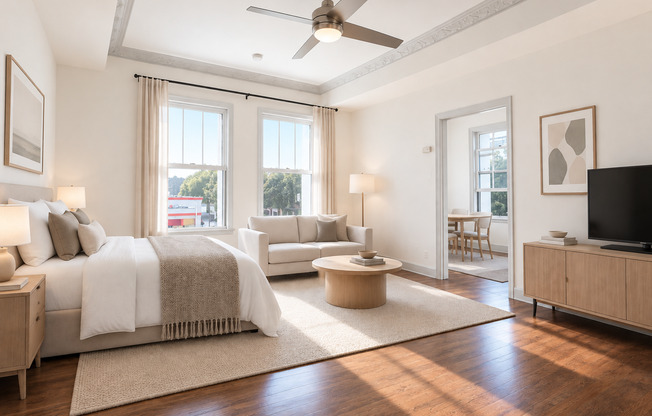 The Ashby | Historic and Renovated Apartments with Exposed Brick