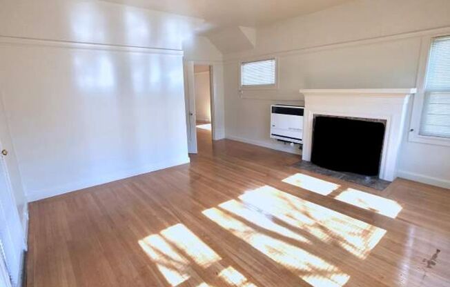 Beautiful, spacious 1-bdr with new windows, great wood floors, and lots of storage space
