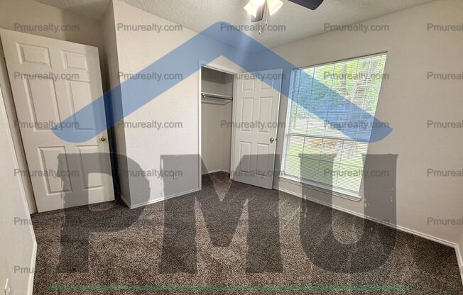 AVAILABLE NOW!!! Roomy 3BR 2BA home with large living/dining room with fireplace