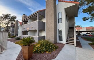 Welcome Home! Charming 2 Bedroom, 2 Bath 2nd Floor Condo nestled in this Beautifully Gated Community in Green Valley!