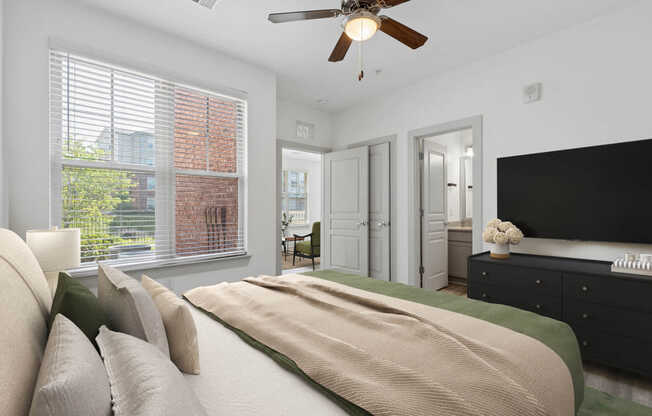 Bedroom with Hard Surface Flooring