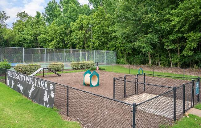 On-Premise Fenced In Dog Park